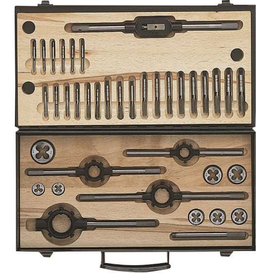 Afbeeldingen van Bahco set draadsnijgereedschap m5-m12 37 delig (1460M/1)