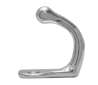 Afbeeldingen van Siro Kapstokhaak metaal - boorafstand 20mm/L 37mm/H 40mm/B 30mm chroom glanzend 