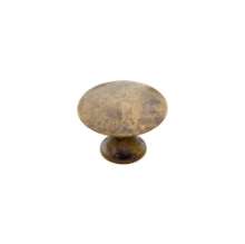 Afbeeldingen van Knop glad rond antiek super