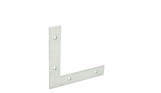 Afbeeldingen van GB Raamhoek recht 100x18x1,5mm Zink-Magnesium