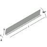 Afbeeldingen van GB randkist - 84° 270x2000x1,5mm - sendzimir verzinkt metaal
