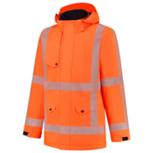 Afbeeldingen van Tricorp parka RWS Revisible - maat XS - fluor oranje 