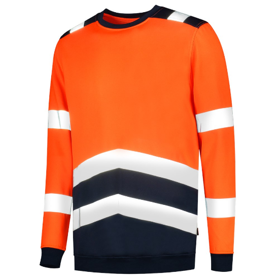 Afbeeldingen van Tricorp sweater 303004 - maat 7XL - oranje/inkt 