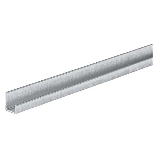 Afbeeldingen van Hettich Deurafsluitingsprofiel, U-vormig, Deurdikte 16mm / 15mm, 2050 mm