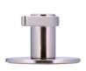 Afbeeldingen van Siro Haak metaal - zelfklevend L 60mm/H 38mm/B 60mm RVS effect 