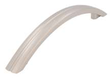 Afbeeldingen van Siro Meubelgreep kunststof - boorafstand 128mm/L 167mm/H 32mm/B 16mm - nikkel mat 