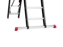Afbeeldingen van Aluminium ladder (gecoat) - 2-delig reform