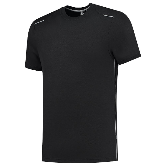 Afbeeldingen van Tricorp t-shirt Accent - maat M - zwart/grijs  