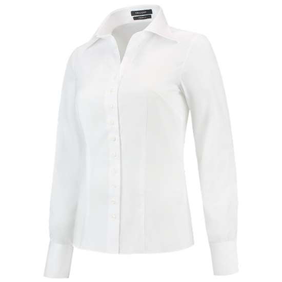Afbeeldingen van Tricorp damesblouse Oxford CLF6001 705003 Wit 44