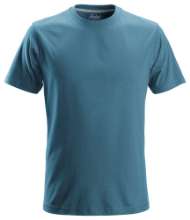 Afbeeldingen van Snickers t-shirt 2502-5100 maat XS petrol