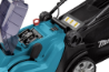 Afbeeldingen van Makita grasmaaier 38cm - 2x18V - Exclusief accu en lader in doos