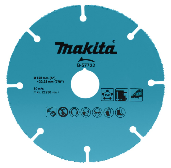 Afbeeldingen van Makita Doorslijps. 125X1.0 Multi Hm B-57722