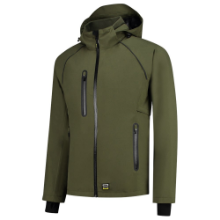 Afbeeldingen van Tricorp Jas Tech Shell - maat 4XL - legergroen 