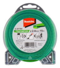 Afbeeldingen van Makita Maaidraad - 2mm x 15 meter - groen 