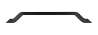 Afbeeldingen van Siro Meubelgreep metaal - boorafstand 224mm/L 250mm/H 32mm/B 9mm mat zwart 