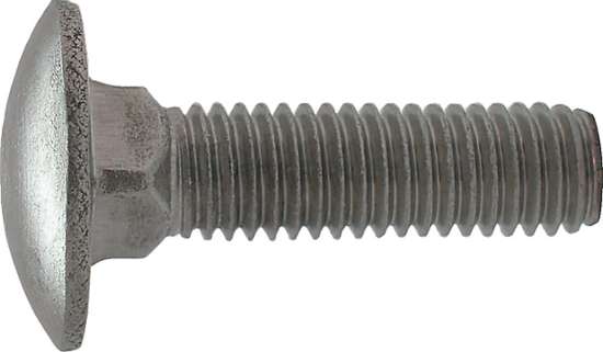 Afbeeldingen van Slotbout Z.Moer Rvs M10X45mm   Din603 A2