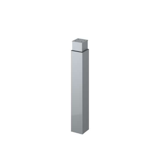 Afbeeldingen van Hettich LegaDrive, LegaDrive zuilen handmatige hoogteverstelling, 610 - 750,  aluminium, geëloxeerd, zilver