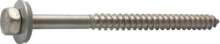 Afbeeldingen van Gevelplaatschr.Rvs  6.5X19mm   Type A A2
