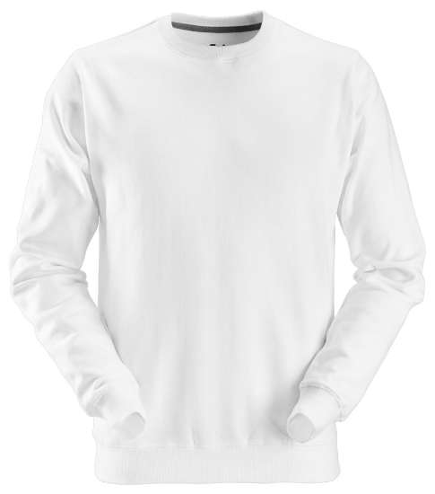 Afbeeldingen van Snickers sweatshirt 2810-0900 maat L wit