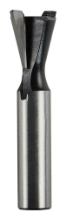 Afbeeldingen van Makita zwaluwstaartfrees - Ø12,7x13mm 14° - schacht Ø8mm 2 beitels
