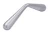 Afbeeldingen van Siro Meubelgreep metaal - boorafstand 64mm/L 71mm/H 21mm/B 9mm chroom mat 