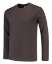 Afbeeldingen van Tricorp T-Shirt lange mouw 60°c wasbaar 101015 Donker Grijs 5XL