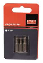 Afbeeldingen van Bahco 59S/T-3P bits 25mm blister a 3