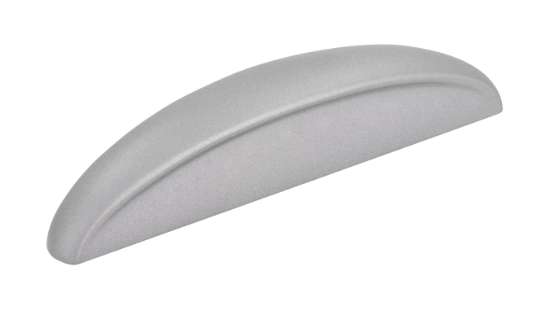 Afbeeldingen van Siro Meubelgreep metaal - boorafstand 64mm/L 90mm/H 18mm/B 14mm aluminium 