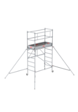 Afbeeldingen van Altrex Kamersteiger RS TOWER 34 - Werkhoogte 3.8 meter - Platformlengte 1.65 meter Hout 