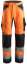 Afbeeldingen van Snickers werkbroek 6331-5558 maat 250 high visibility oranje