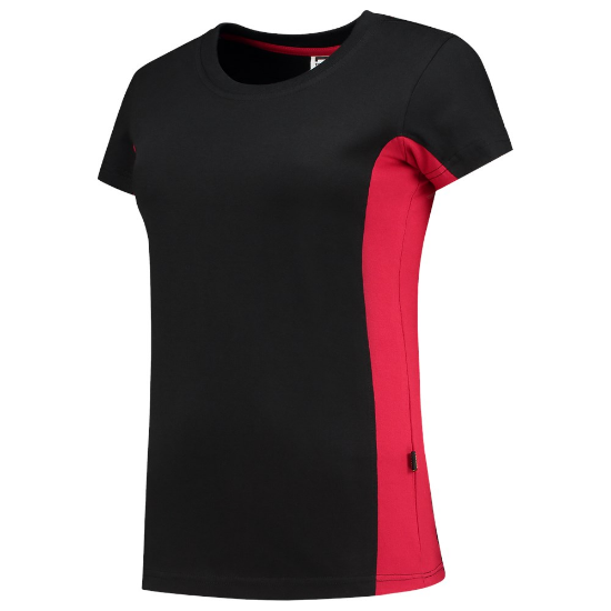 Afbeeldingen van Tricorp T-shirt 102003 - maat 5XL - zwart/rood 