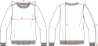 Afbeeldingen van Tricorp sweater Multinorm 303003 Ink XS 
