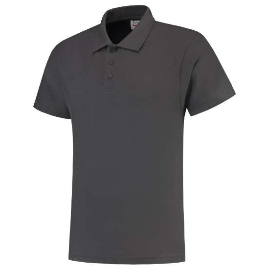 Afbeeldingen van Tricorp polo Shirt 60°c wasbaar 201018 Donker Grijs XS