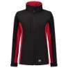 Afbeeldingen van Tricorp softshell jack 402008 - maat 4XL - zwart/rood 