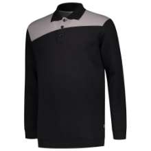 Afbeeldingen van Tricorp polosweater 302004 - maat 6XL - zwart/grijs 