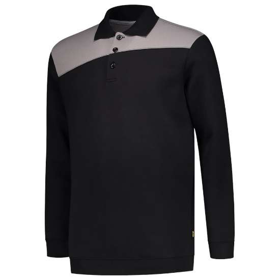 Afbeeldingen van Tricorp polosweater 302004 - maat 6XL - zwart/grijs 
