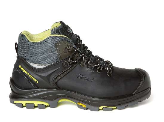 Afbeeldingen van Grisport Schoen Tundra S3 mt42 Hoog Zwart/Lime
