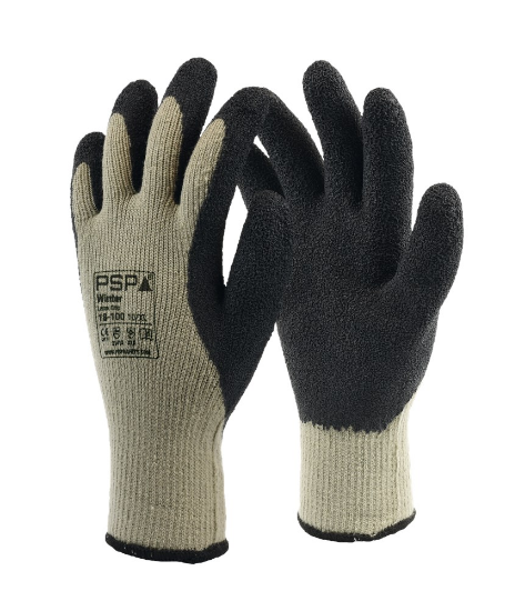 Afbeeldingen van PSP 18-100 handschoen winter latex mt.08
