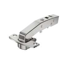 Afbeeldingen van Hettich Sensys hoekscharnier W90 zonder geïntegreerde demping (Sensys 8639 W90), vernikkeld, inliggend, openingshoek 95°, TH-boorbeeld 52 x 5,5 mm, voor schroefbevestiging (-)