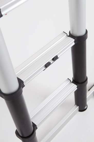 Afbeeldingen van Ergonomische telescoopladder