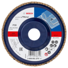 Afbeeldingen van Bosch Lamellenschuurschijf X431, Standard for Metal
