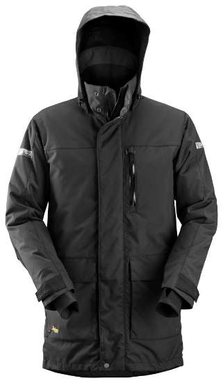 Afbeeldingen van Snickers parka 1800-0404 maat XXL zwart