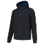Afbeeldingen van Tricorp softshell met capuchon Accent - maat 3XL - navy/royalblue  