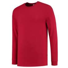 Afbeeldingen van Tricorp T-Shirt lange mouw 60°c wasbaar 101015 Rood 4XL