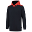 Afbeeldingen van Tricorp sweater 303005 - maat 8XL - inkt/rood 