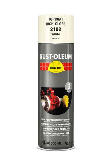 Afbeeldingen van Rustoleum spray 2192 wit ral 9010 500ml