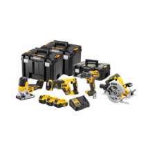 Afbeeldingen van DeWalt DCK480P3T-QW XR brushless voordeelset 4 delig - 18V - In Tstak