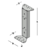 Afbeeldingen van GB Puisteun Z 60x70x280mm 115x2mm Zink-Magnesium
