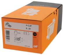 Afbeeldingen van Spit P-clip - Ø16x16mm - kunststof