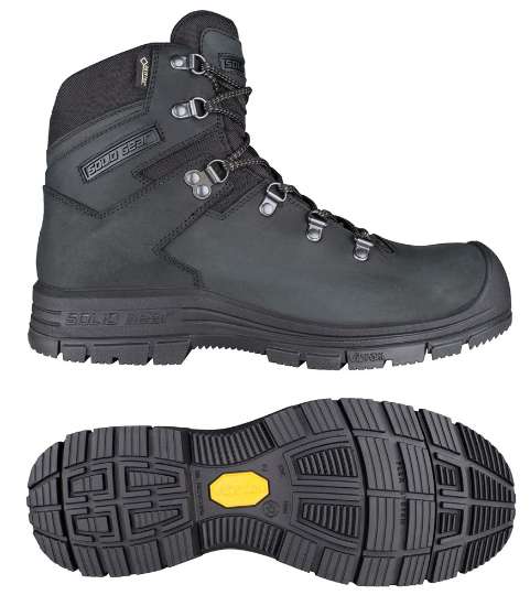 Afbeeldingen van Solid Gear schoen Bravo hoog model maat 48 - zwart - S3 